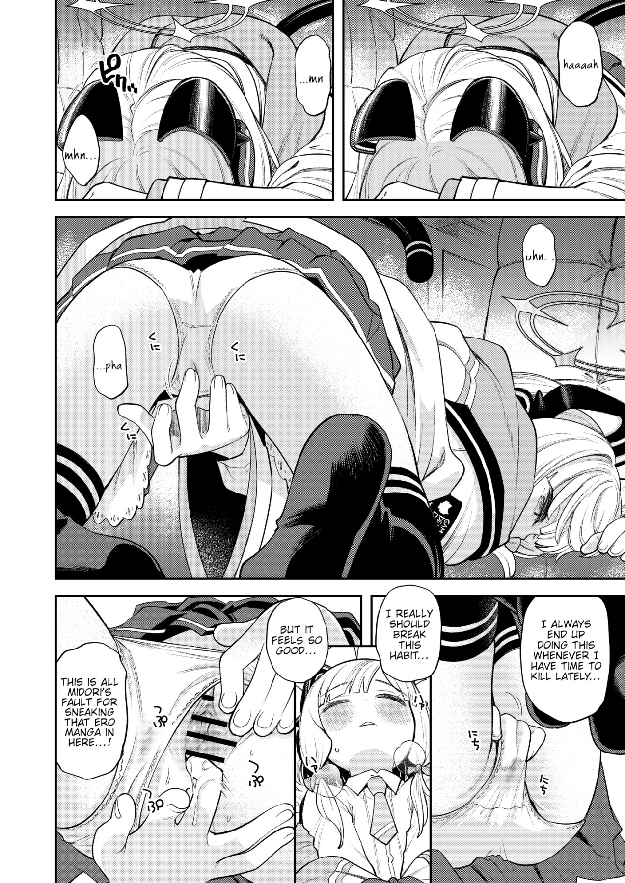 Hentai Manga Comic-Kivotos Sexual Activity Diary -Momoi--Read-3